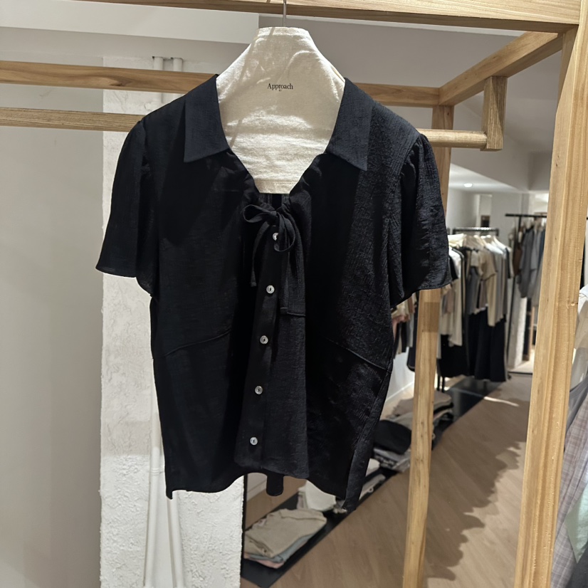 APPROACH0.1韓國直郵㊣女裝新品熱賣休閑時尚人氣襯衫蕾絲衫APPROACH0.1襯衫/蕾絲衫圖色3