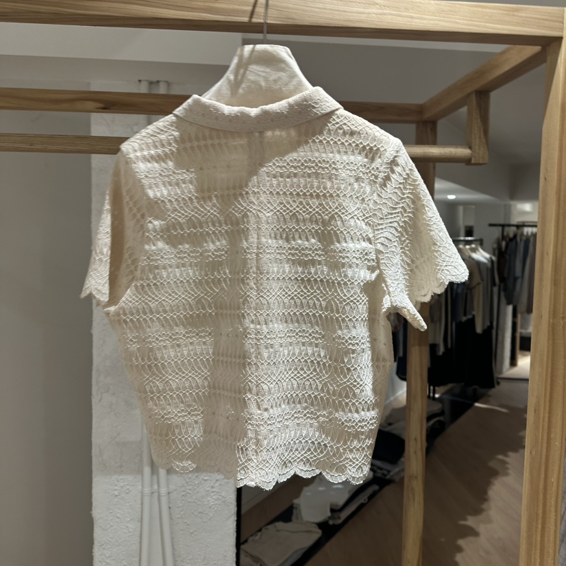 APPROACH0.1韓國直郵㊣女裝新款25春夏推薦人氣襯衫蕾絲衫APPROACH0.1襯衫/蕾絲衫