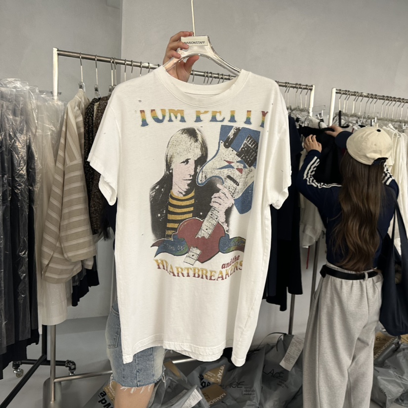 DOUBLE STANDARD/LE SMOKING/MAISONSTAFF韓國㊣直郵東大門代購女裝新品熱賣T恤MAISONSTAFF/DOUBLE STANDARDT恤