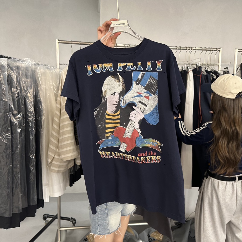 DOUBLE STANDARD/LE SMOKING/MAISONSTAFF韓國㊣直郵東大門代購女裝新品熱賣T恤MAISONSTAFF/DOUBLE STANDARDT恤圖色3