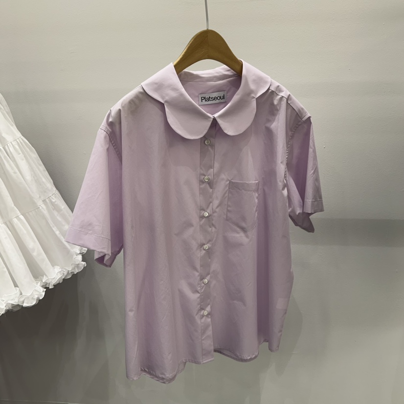 ALICE N GIA/PLAT韓國直郵㊣東大門實拍女裝新品人氣襯衫蕾絲衫Platseoul/ALICE N GIA襯衫/蕾絲衫圖色3