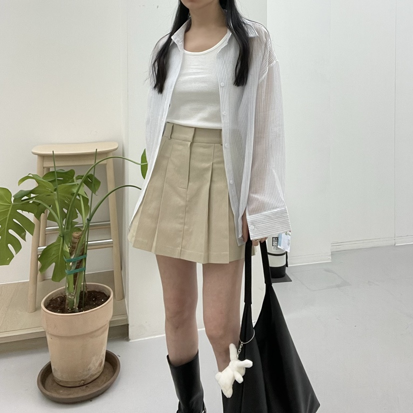 ALLVIBE韓國直郵女士新品職業休閑25春夏人氣熱賣襯衫蕾絲衫ALLVIBE襯衫/蕾絲衫