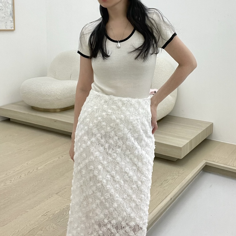 ALLVIBE韓國直郵女士新款休閑人氣推薦職業25春夏熱賣針織衫ALLVIBE針織衫