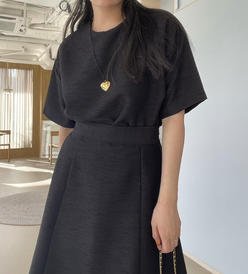 ALLVIBE東大門實拍女士新品25春夏休閑職業半身裙中短裙折扣ALLVIBE半身裙/中短裙