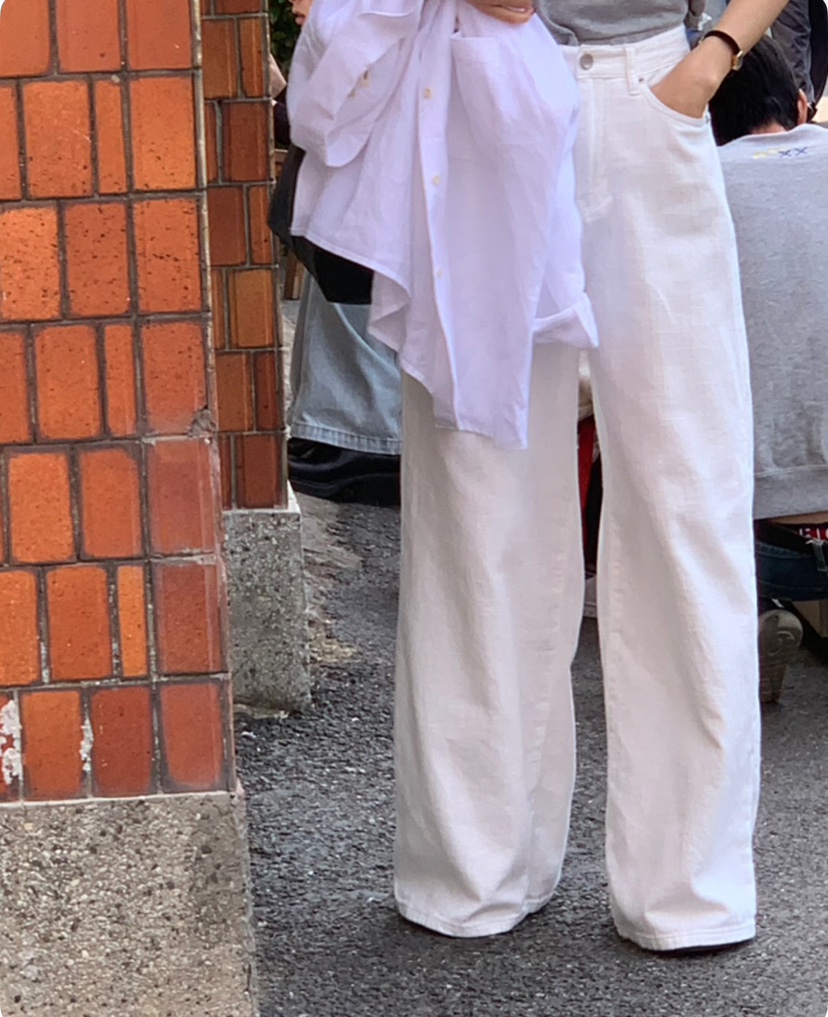 A Flan東大門實拍女裝新品時尚推薦25春夏人氣真品熱賣牛仔褲AFN/A Flan牛仔褲