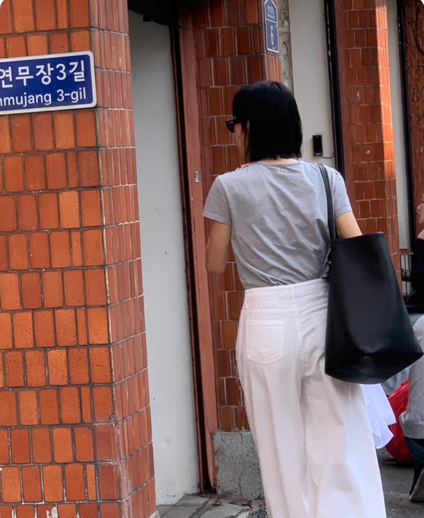 A Flan東大門實拍女裝新品時尚推薦25春夏人氣真品熱賣牛仔褲AFN/A Flan牛仔褲