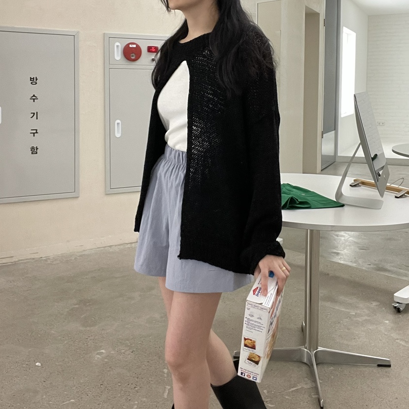 ALLVIBE東大門代購女裝新品休閑職業真品25春夏長袖T恤雙面ALLVIBE長袖T恤