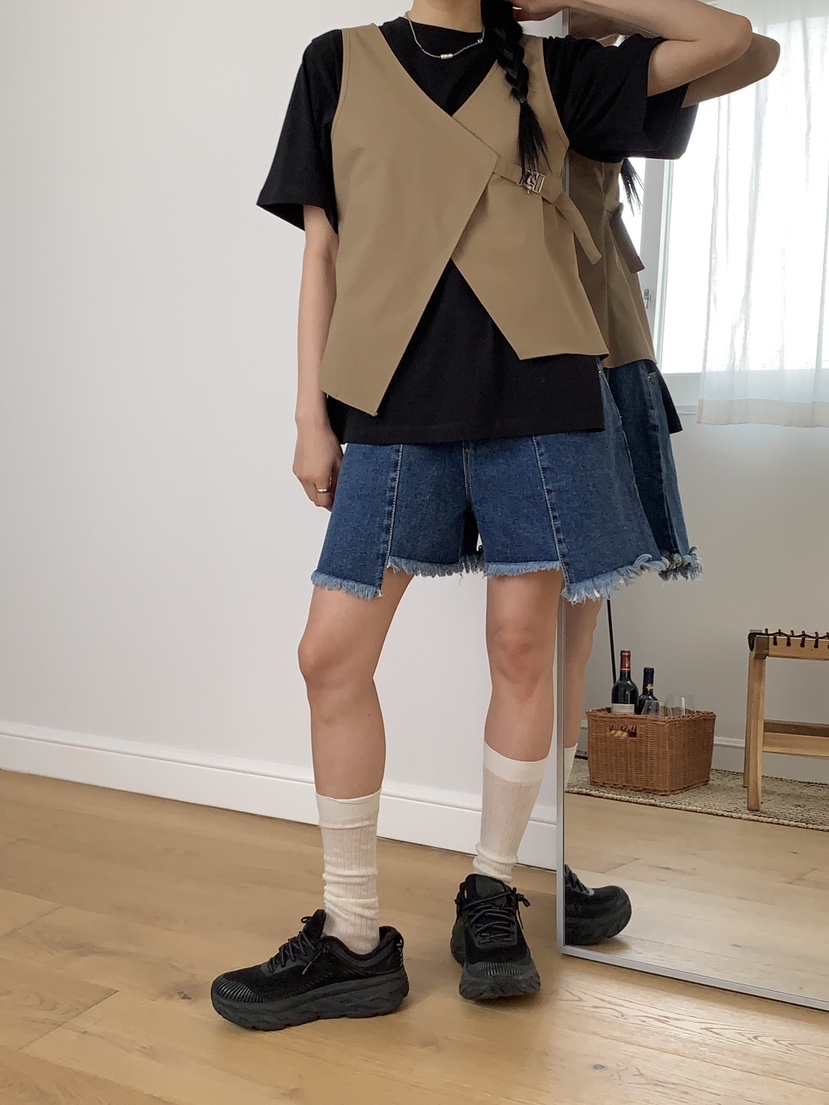 LA_TERRE東大門實拍女士新品25春夏時尚職業人氣休閑推薦短褲LA_TERRE短褲