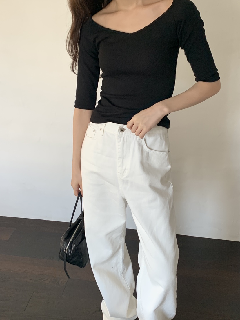 LOGARDEN韓國代購女士新款職業25春夏人氣時尚推薦真品休閑T恤LO GARDENT恤
