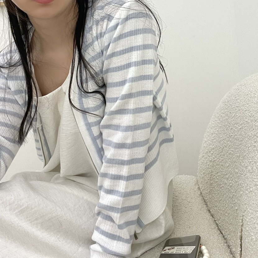 ALLVIBE韓國直郵女裝新品職業人氣休閑真品推薦25春夏針織衫ALLVIBE針織衫
