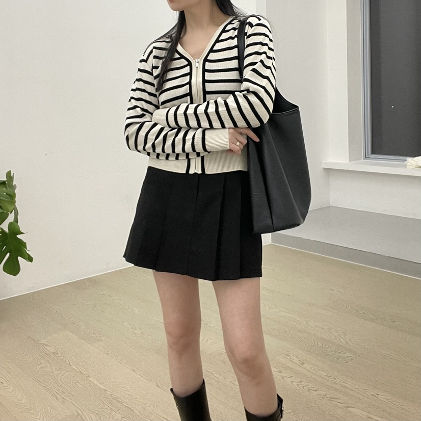 ALLVIBE韓國直郵女裝新品職業人氣休閑真品推薦25春夏針織衫ALLVIBE針織衫