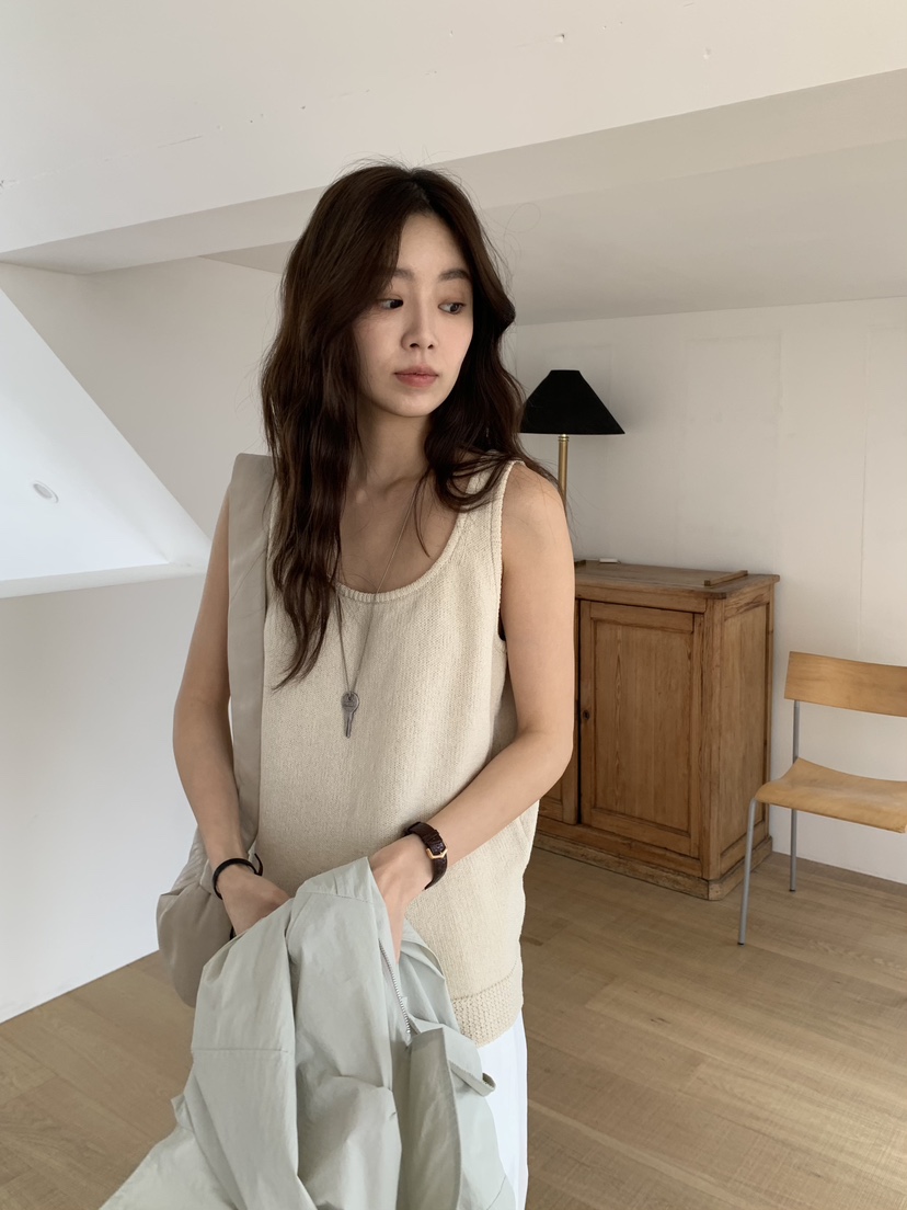 BAKING POWDER東大門代購女裝新款職業25春夏真品吊帶背心BAKING POWDER吊帶/背心