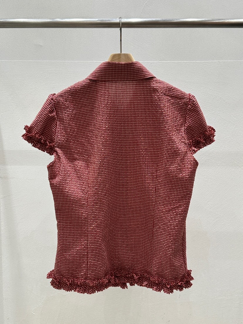 FLASH東大門實拍女士新款時尚熱賣真品休閑人氣25春夏襯衫蕾絲衫FLASH襯衫/蕾絲衫