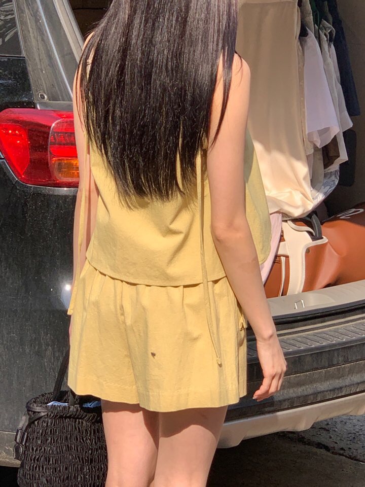LA_TERRE東大門代購女裝新款真品25春夏推薦時尚休閑吊帶背心LA_TERRE吊帶/背心