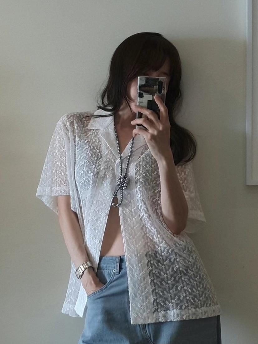 GENTLE B韓國代購女士新款時尚25春夏人氣推薦熱賣襯衫蕾絲衫GENTLE B襯衫/蕾絲衫