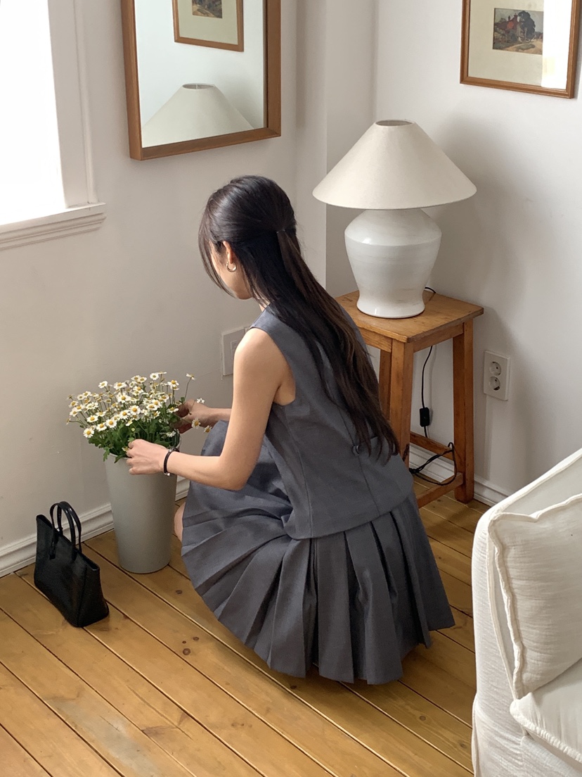 RE:OPENING韓國代購女裝新品真品職業熱賣休閑人氣25春夏連衣裙RE:OPENING連衣裙