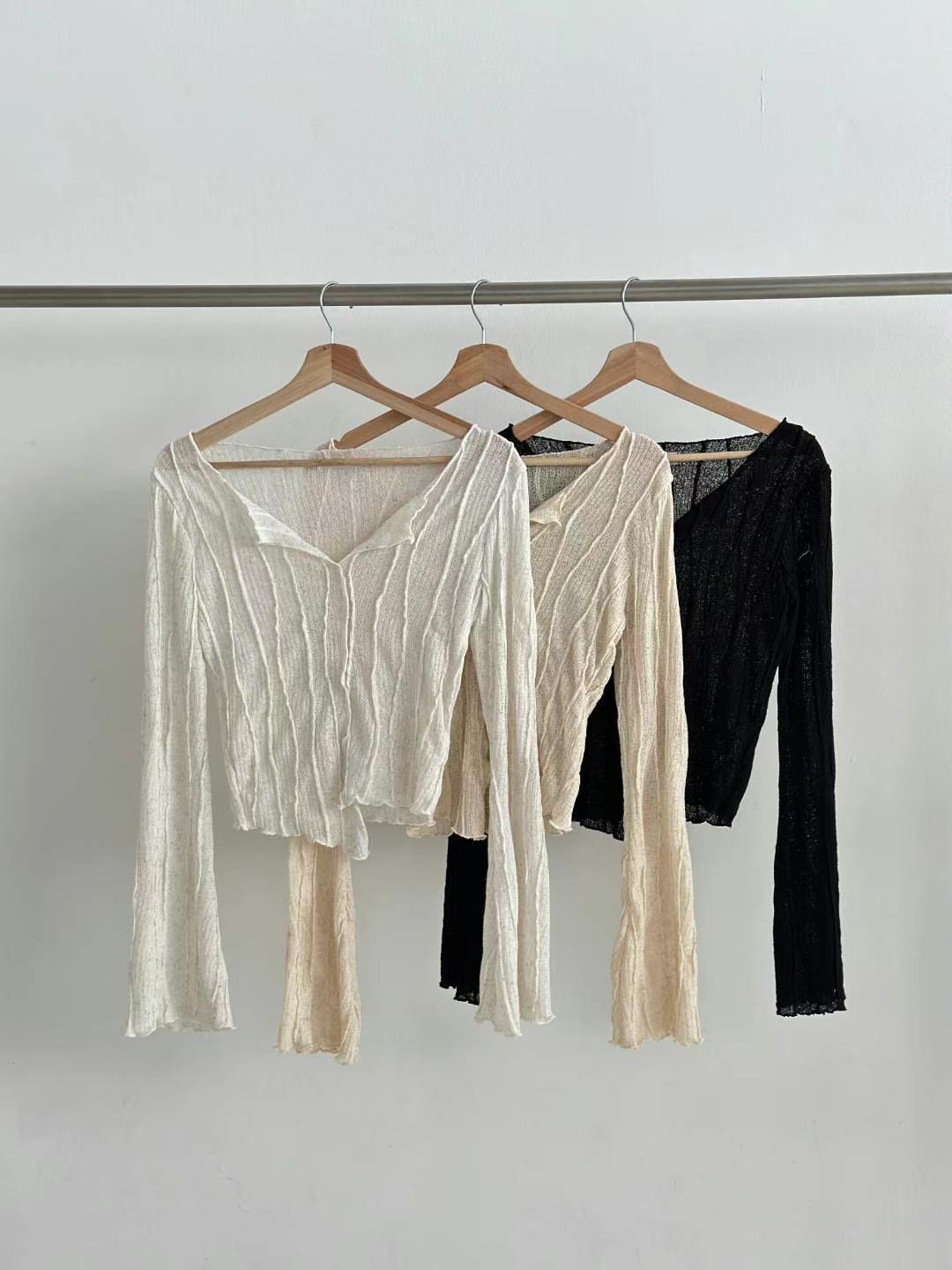 DOTNODI(無品牌標)東大門直郵女裝新品真品25春夏推薦針織衫DOTNODI針織衫