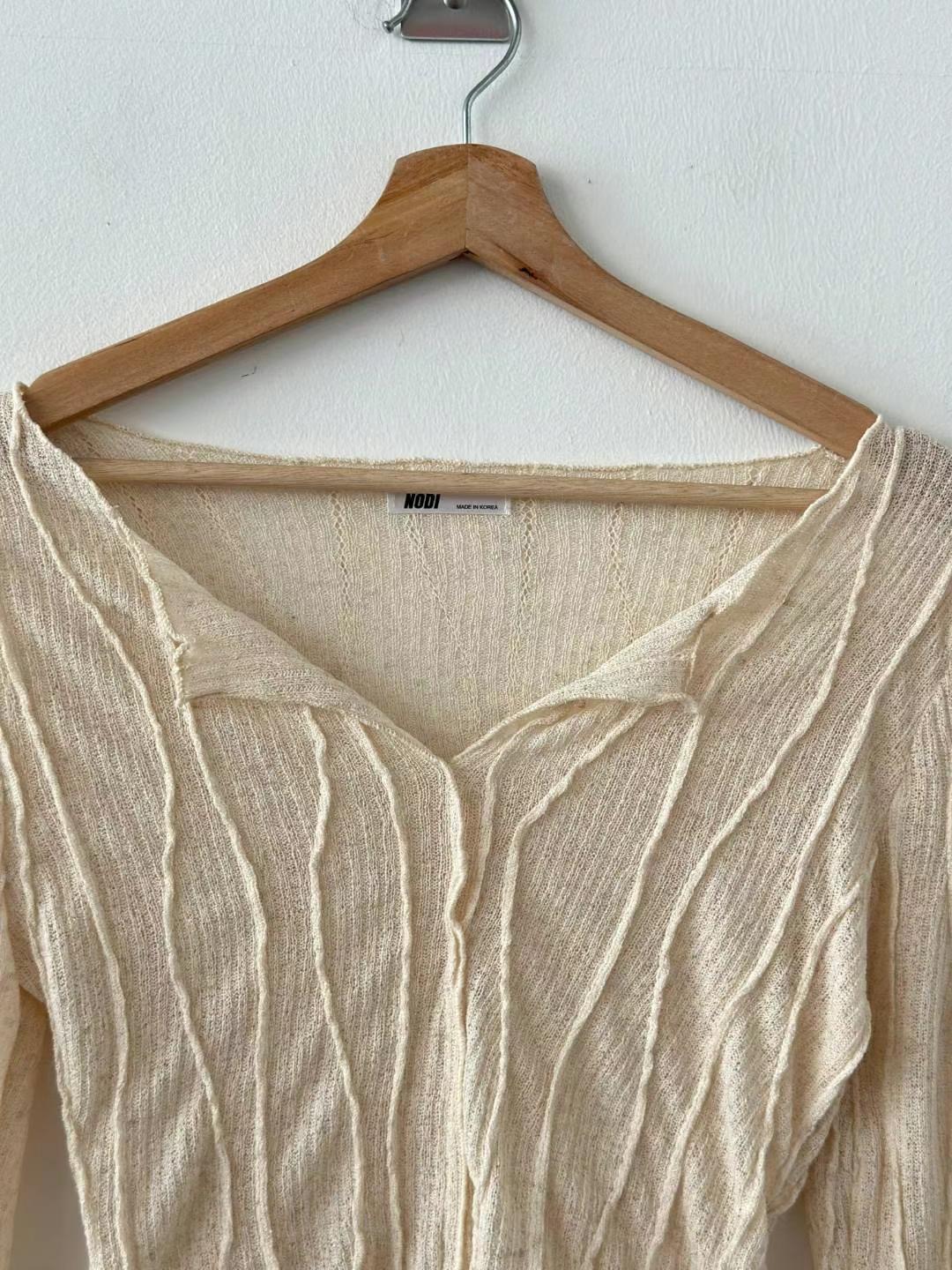 DOTNODI(無品牌標)東大門直郵女裝新品真品25春夏推薦針織衫DOTNODI針織衫