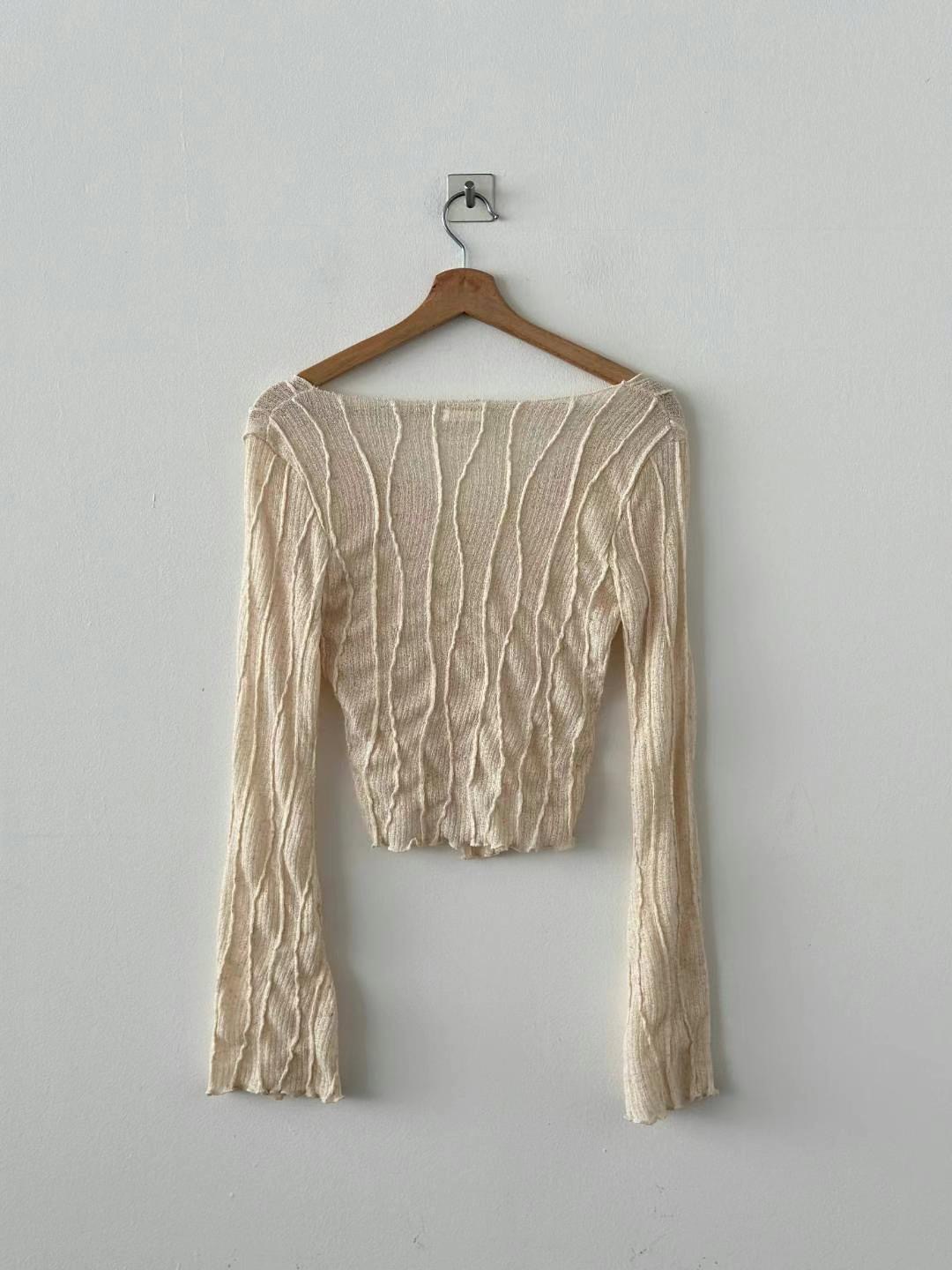 DOTNODI(無品牌標)東大門直郵女裝新品真品25春夏推薦針織衫DOTNODI針織衫