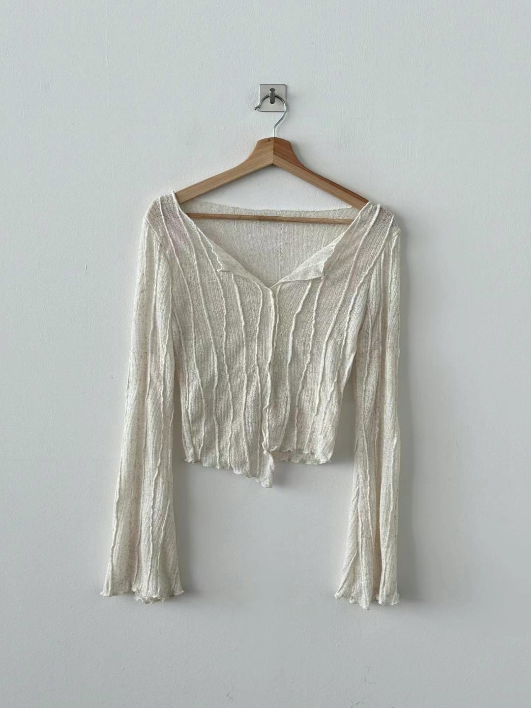 DOTNODI(無品牌標)東大門直郵女裝新品真品25春夏推薦針織衫DOTNODI針織衫