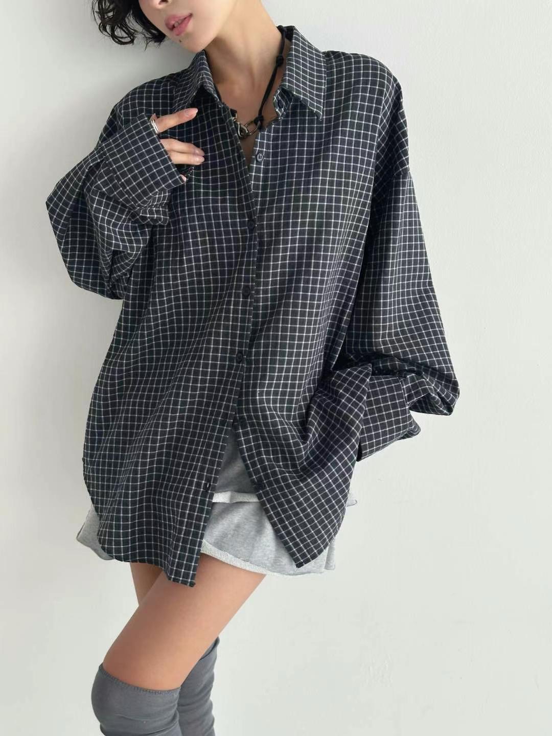 DOTNODI(無品牌標)韓國代購女士新品休閑職業熱賣襯衫蕾絲衫DOTNODI襯衫/蕾絲衫