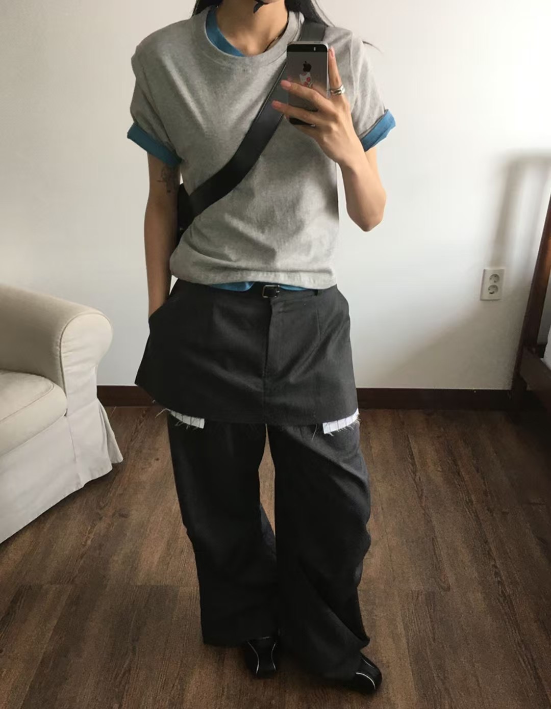 RAWROW東大門實拍女士新款時尚熱賣職業真品25春夏推薦裙褲RAWROW裙褲