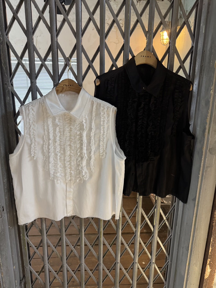 FRANC—L東大門代購女裝新品職業人氣推薦真品25春夏襯衫蕾絲衫FRANC襯衫/蕾絲衫