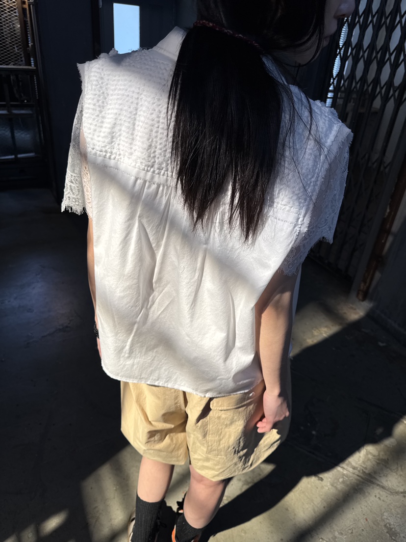 FRANC—L東大門代購女裝新品職業人氣推薦真品25春夏襯衫蕾絲衫FRANC襯衫/蕾絲衫