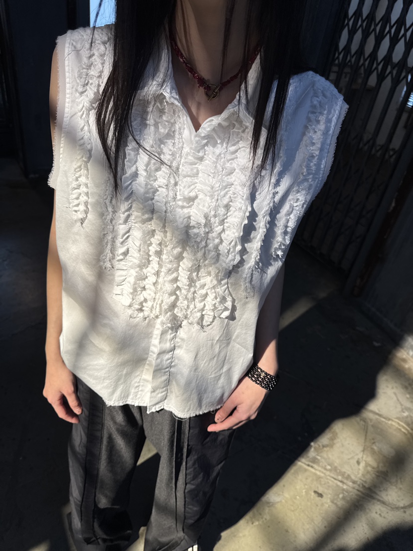 FRANC—L東大門代購女裝新品職業人氣推薦真品25春夏襯衫蕾絲衫FRANC襯衫/蕾絲衫