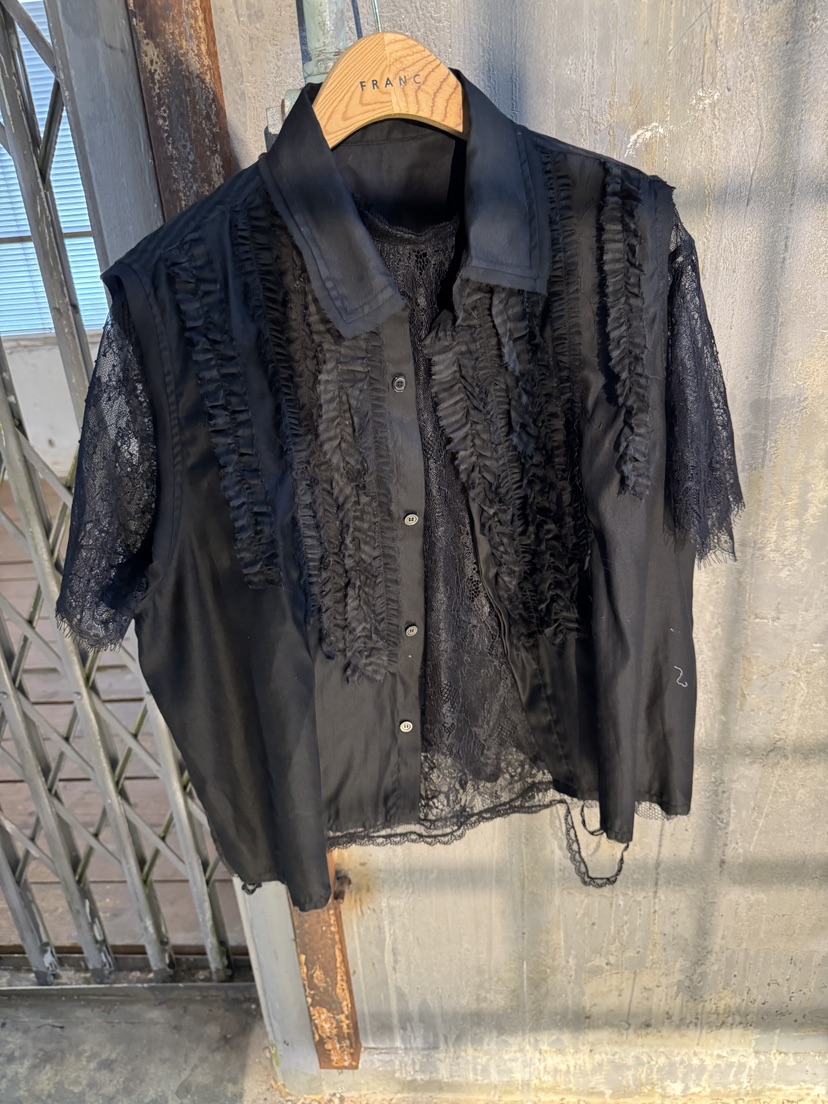 FRANC—L東大門代購女裝新品職業人氣推薦真品25春夏襯衫蕾絲衫FRANC襯衫/蕾絲衫