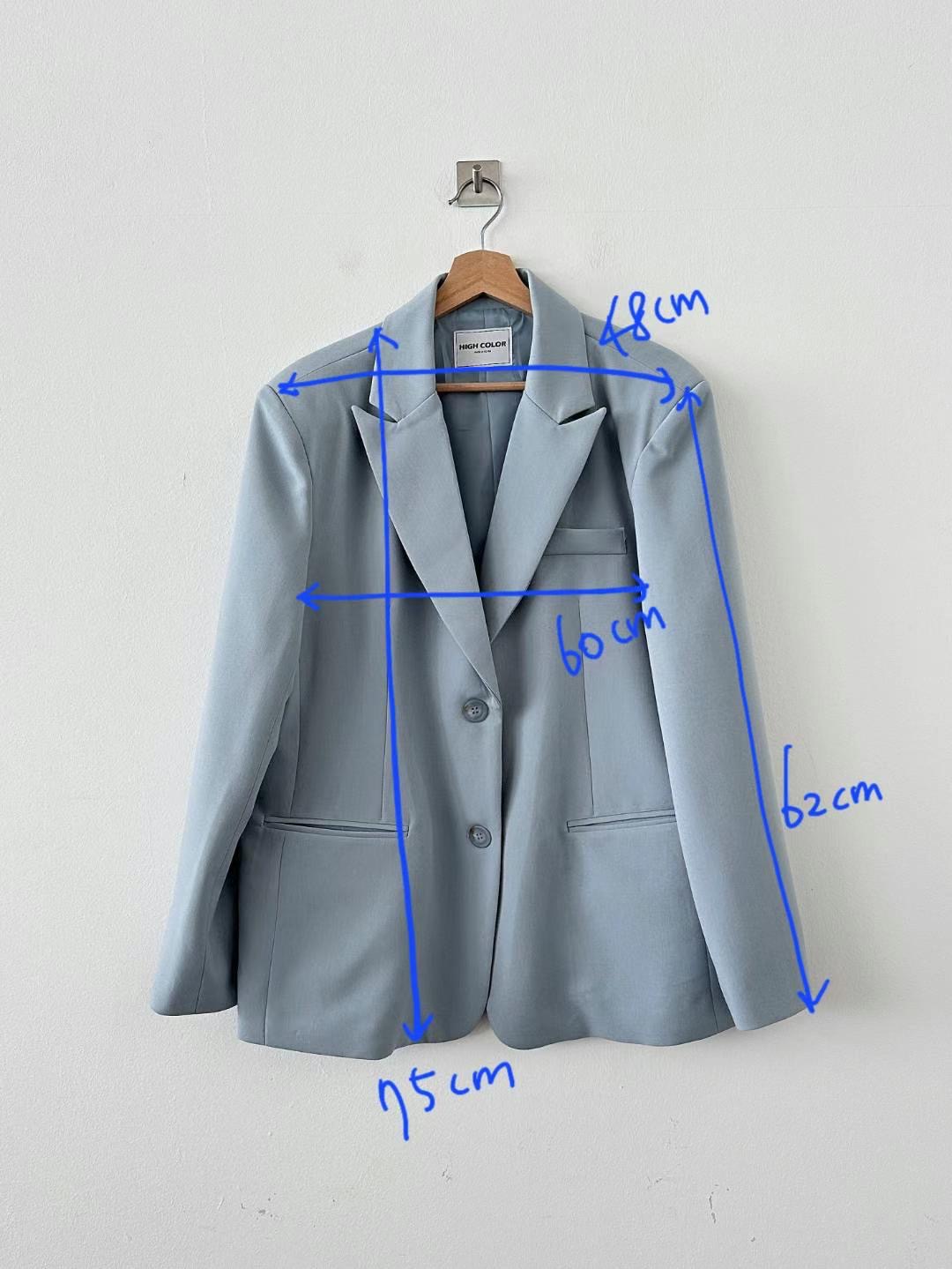 HIGHCOLOR東大門直郵女士新品休閑時尚25春夏熱賣人氣職業夾克HIGHCOLOR夾克