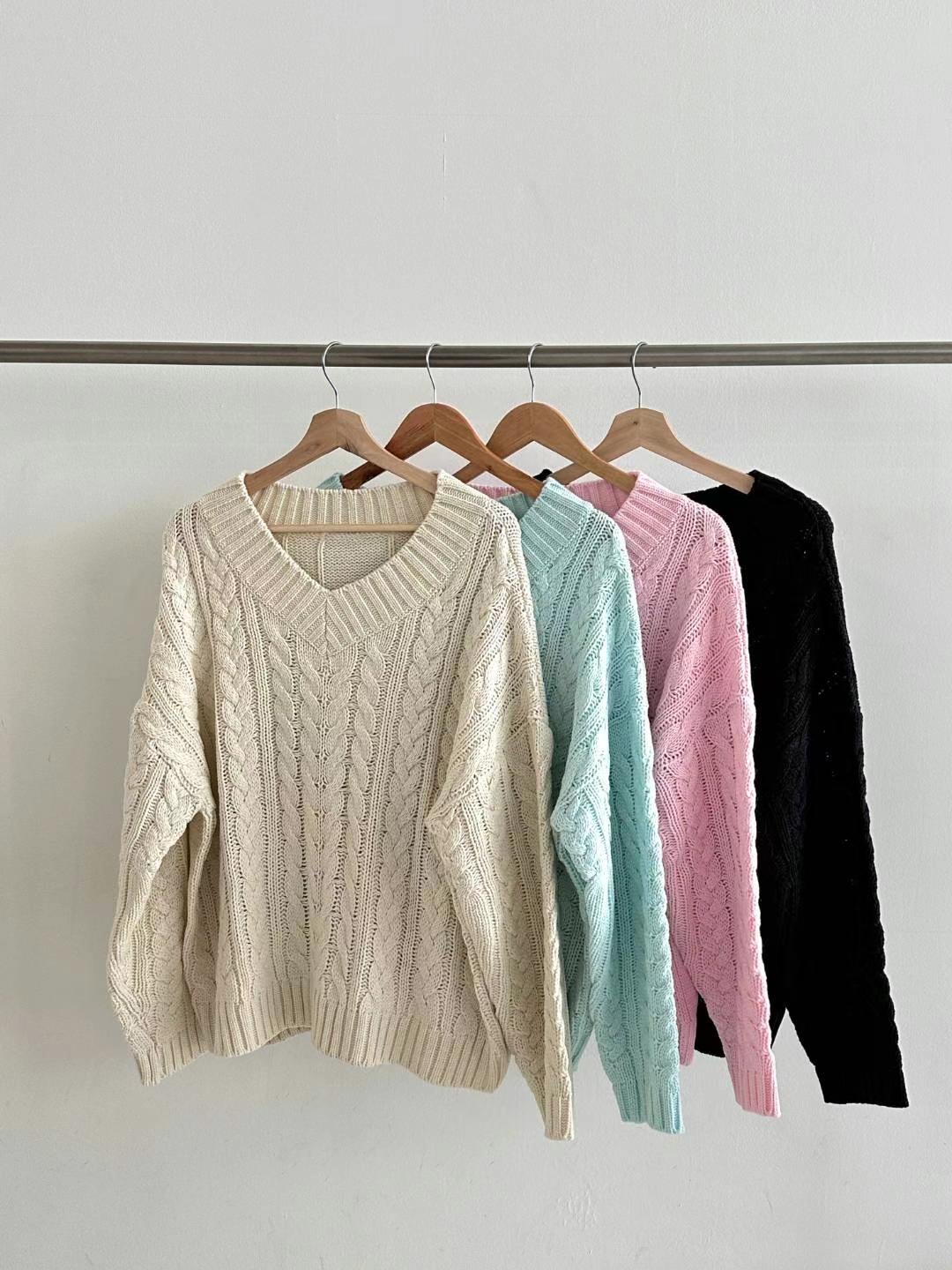 HIGHCOLOR韓國代購女裝新款真品25春夏時尚休閑職業推薦毛衣HIGHCOLOR毛衣