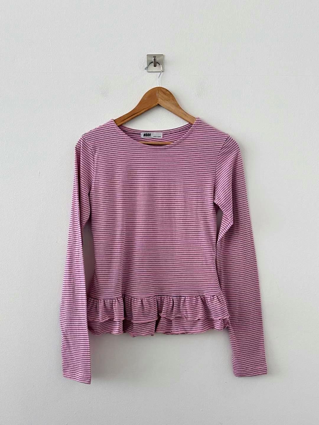 DOTNODI(無品牌標)韓國直郵女裝新款25春夏推薦熱賣長袖T恤DOTNODI長袖T恤