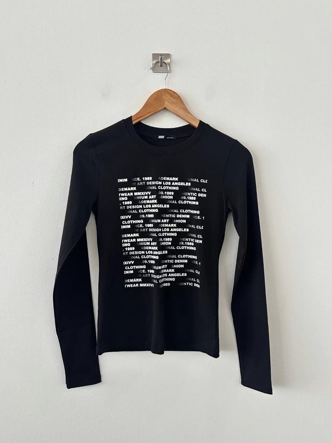 DOTNODI(無品牌標)東大門實拍女裝新品真品熱賣時尚長袖T恤DOTNODI長袖T恤圖色4