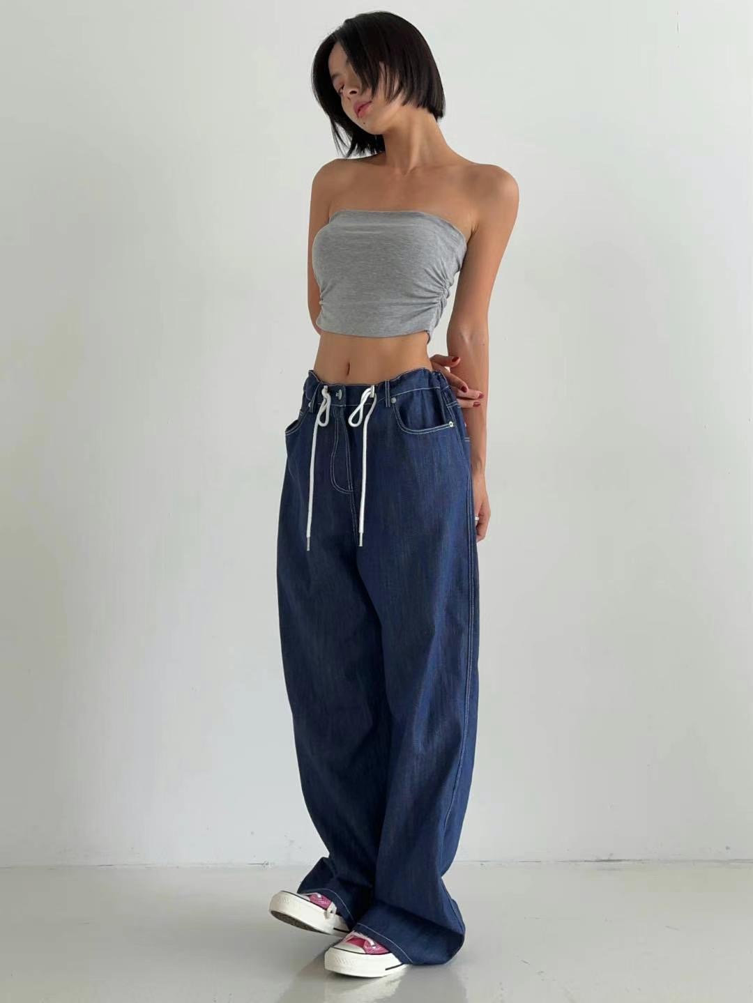 HIGHCOLOR東大門實拍女裝新品真品25春夏人氣職業熱賣休閑褲HIGHCOLOR休閑褲