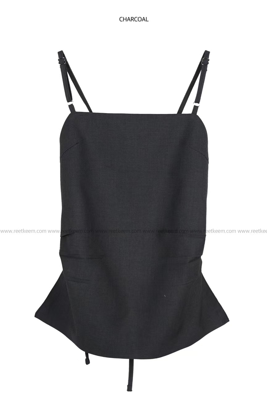 RAWROW東大門代購女裝新品25春夏時尚人氣休閑真品吊帶背心RAWROW吊帶/背心圖色2