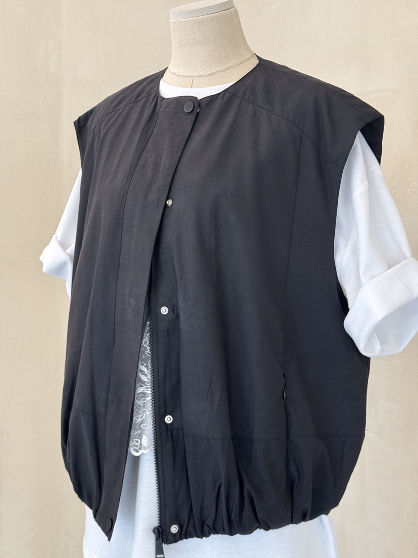 LAUNDRY東大門代購女裝新品25春夏推薦人氣休閑職業馬甲拉鏈LAUNDRY馬甲