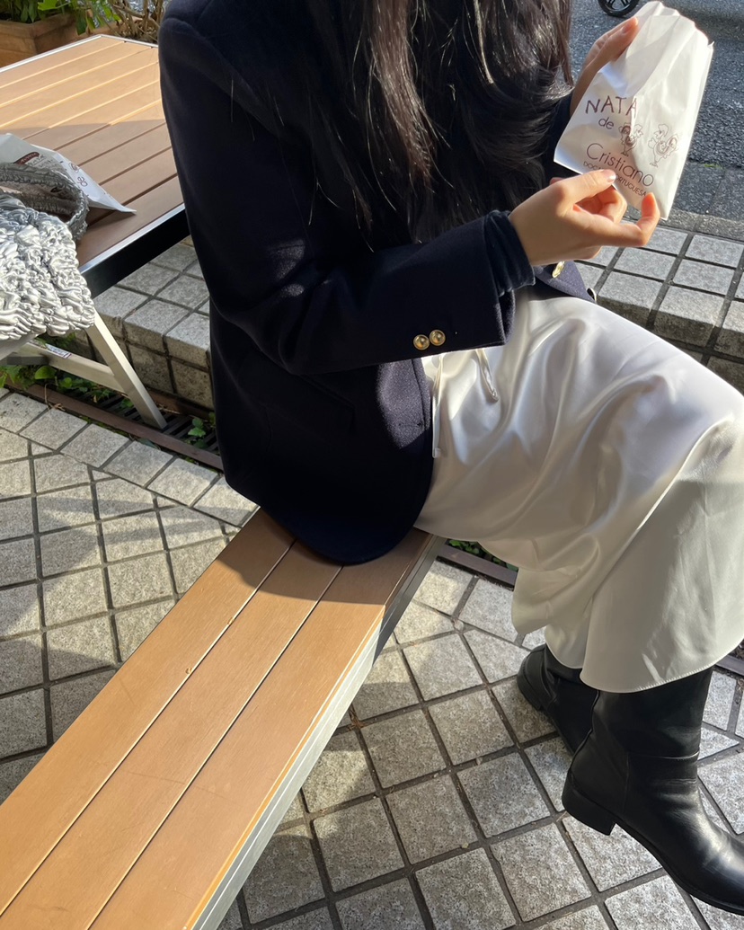 NOPROBLEM東大門代購女裝新品25春夏推薦職業時尚熱賣長裙柔軟NOPROBLEM長裙