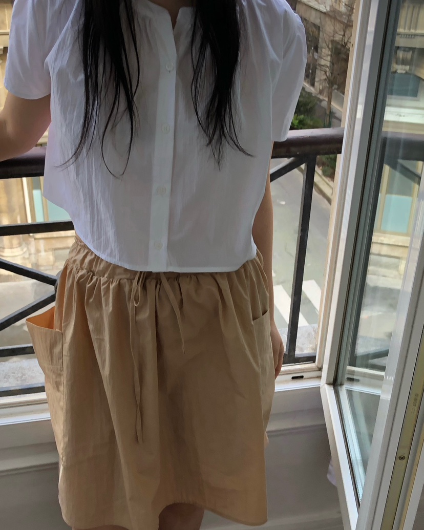 NOPROBLEM韓國直郵女士新品25春夏真品推薦時尚半身裙中短裙NOPROBLEM半身裙/中短裙圖色2