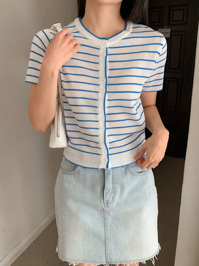 DARLUZ_MI韓國直郵女士新款職業休閑真品時尚推薦熱賣針織衫DARLUZ_MI針織衫圖色2