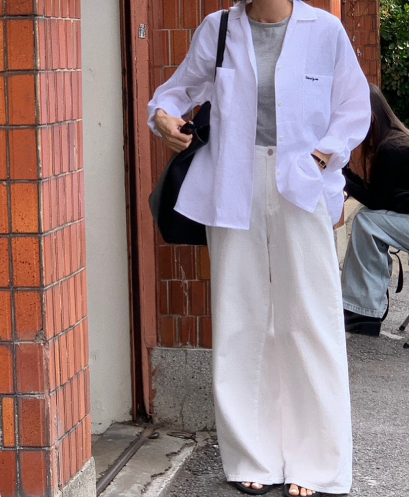 A Flan東大門直郵女士新款休閑時尚25春夏人氣熱賣真品T恤AFN/A FlanT恤