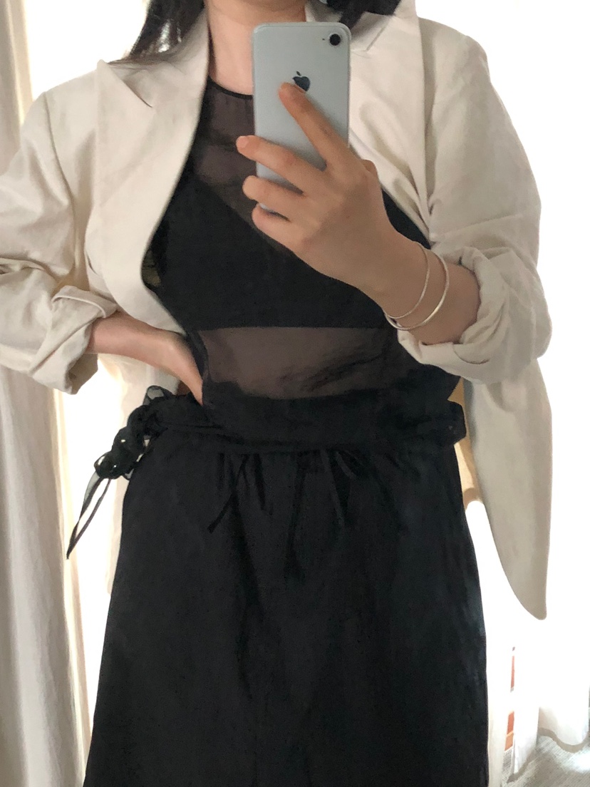 NOPROBLEM韓國代購女裝新款推薦真品25春夏休閑熱賣吊帶背心NOPROBLEM吊帶/背心