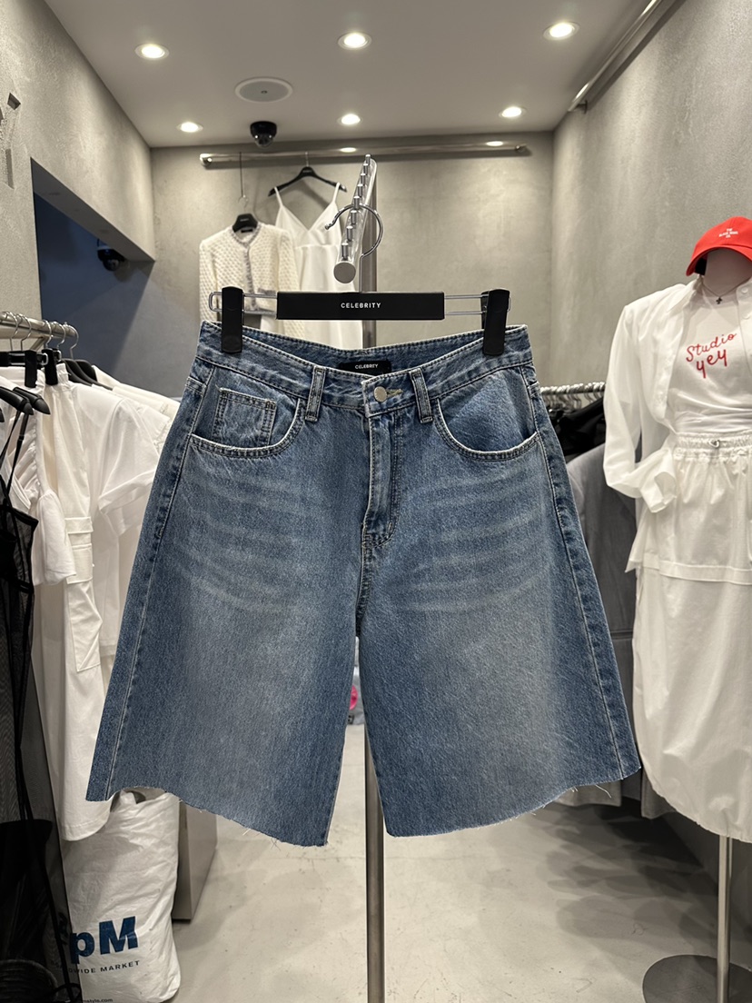 CELEBRITY-A韓國代購女裝新品人氣25春夏職業推薦休閑短褲CELEBRITY-A短褲