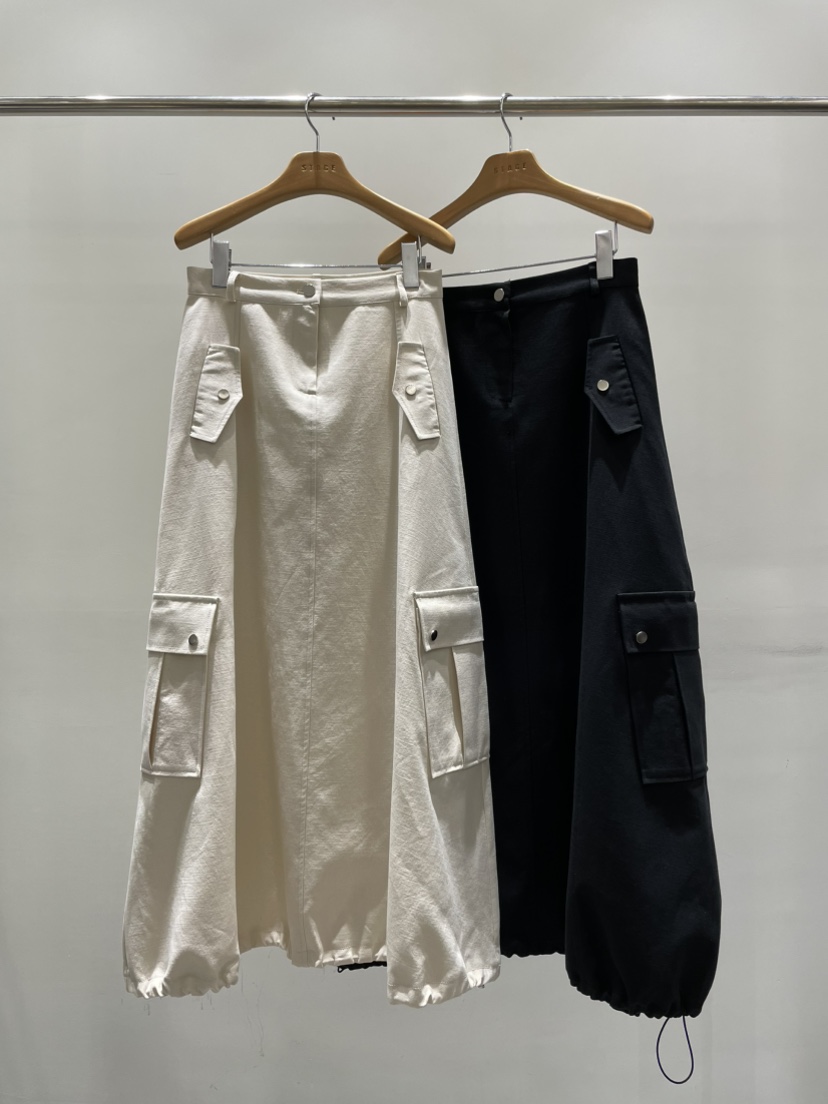 STAGE東大門實拍女士新品真品25春夏休閑推薦時尚熱賣人氣長裙STAGE長裙