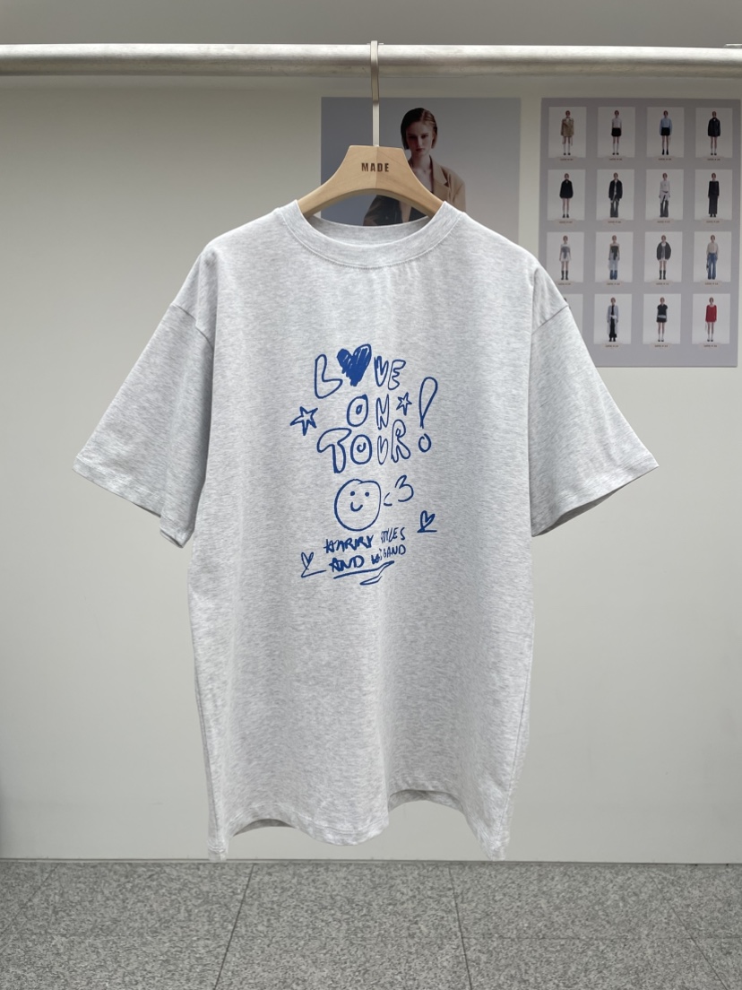 MADE-P韓國代購女士新品熱賣人氣職業推薦真品時尚25春夏T恤MADE-PT恤圖色2
