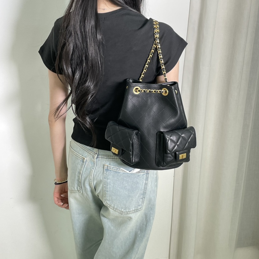 J PLACE韓國直郵女士新品25春夏時尚熱賣職業人氣雙肩背包J PLACE雙肩背包