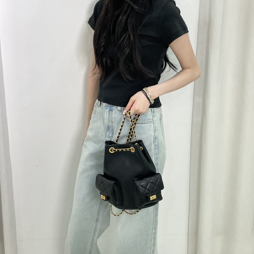 J PLACE韓國直郵女士新品25春夏時尚熱賣職業人氣雙肩背包J PLACE雙肩背包
