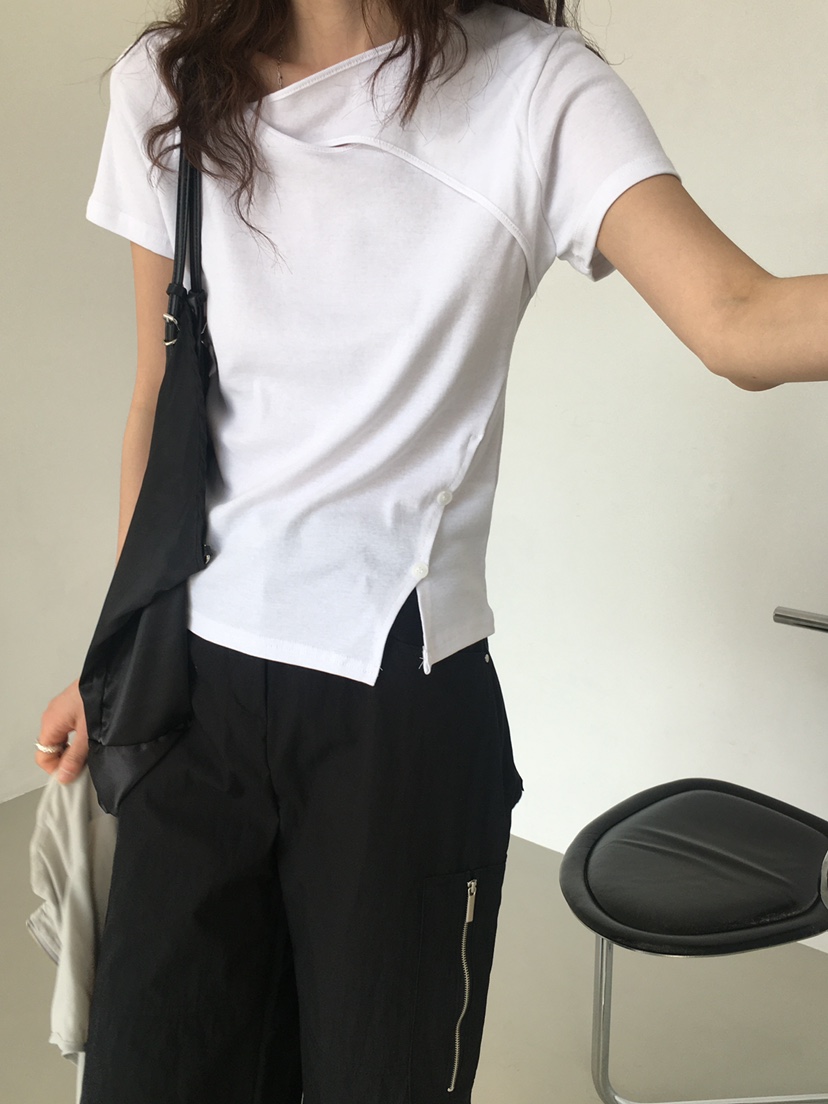 MONDAYMORING東大門直郵女士新品時尚推薦職業休閑熱賣人氣T恤MONDAYMORINGT恤