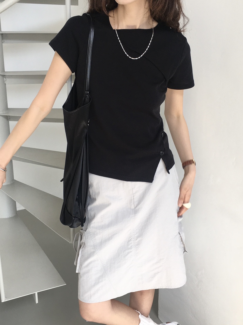 MONDAYMORING東大門直郵女士新品時尚推薦職業休閑熱賣人氣T恤MONDAYMORINGT恤