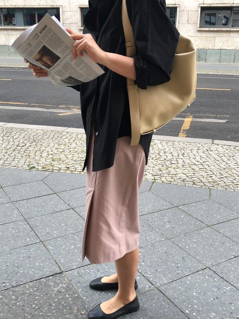 NOPROBLEM東大門直郵女裝新品時尚推薦25春夏職業人氣真品長裙NOPROBLEM長裙